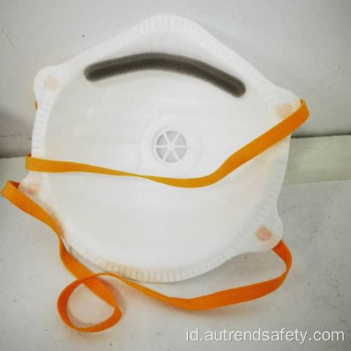 Masker bentuk cangkir untuk dewasa anti debu Respirator Resusitasi Efisiensi filtrasi KN95 mulut